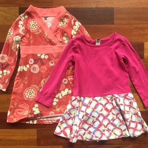 Lot Tea Collection girls size 3 dresses